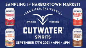Cutwater Spirits Sampling @ Harbortown Market!
